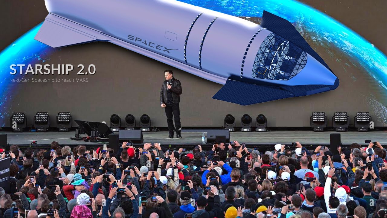 Elon Musk’s Spacex Reveals The Insane Starship 2.0 !! That Will Change The Future Of Space Travel