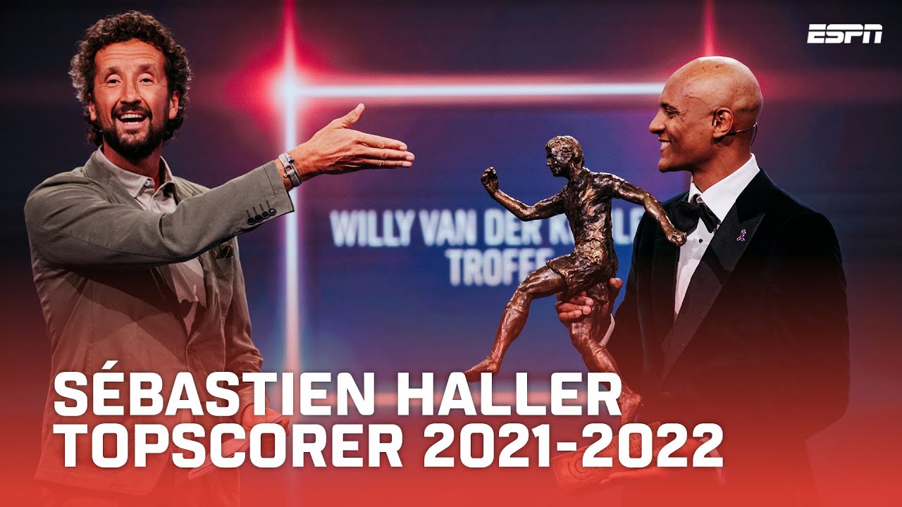 Emotionele Sébastien Haller Ontvangt Willy Van Der Kuijlen Trofee ❤️🏆 | Eredivisie Awards