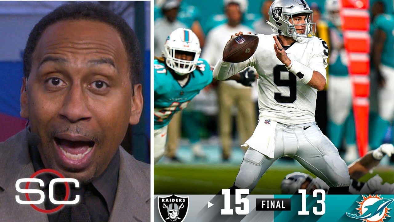 Espn Reacts To Las Vegas Raiders Def. Miami Dolphins 15 13 In Week 2 Preseason