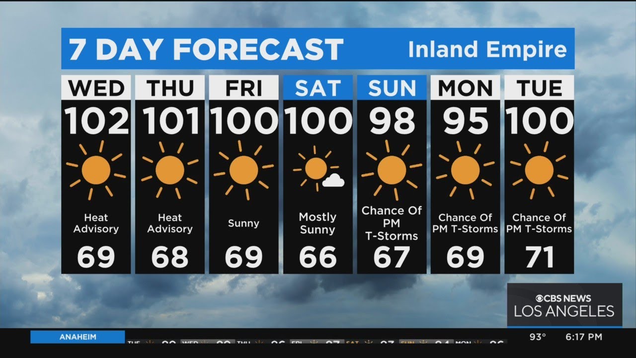 Evelyn Taft’s Weather Forecast (aug. 16)