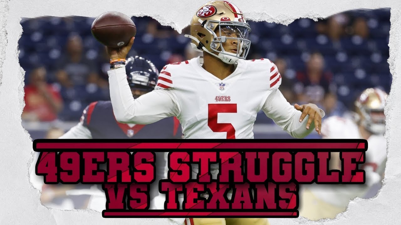 Everyone, Stay Calm: Discussing The 49ers’ Struggles Vs The Texans, From The O Line To Trey Lance