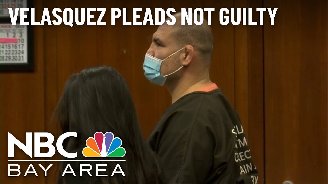 Ex Ufc Champ Cain Velasquez Enters Not Guilty Plea In San Jose Courtroom