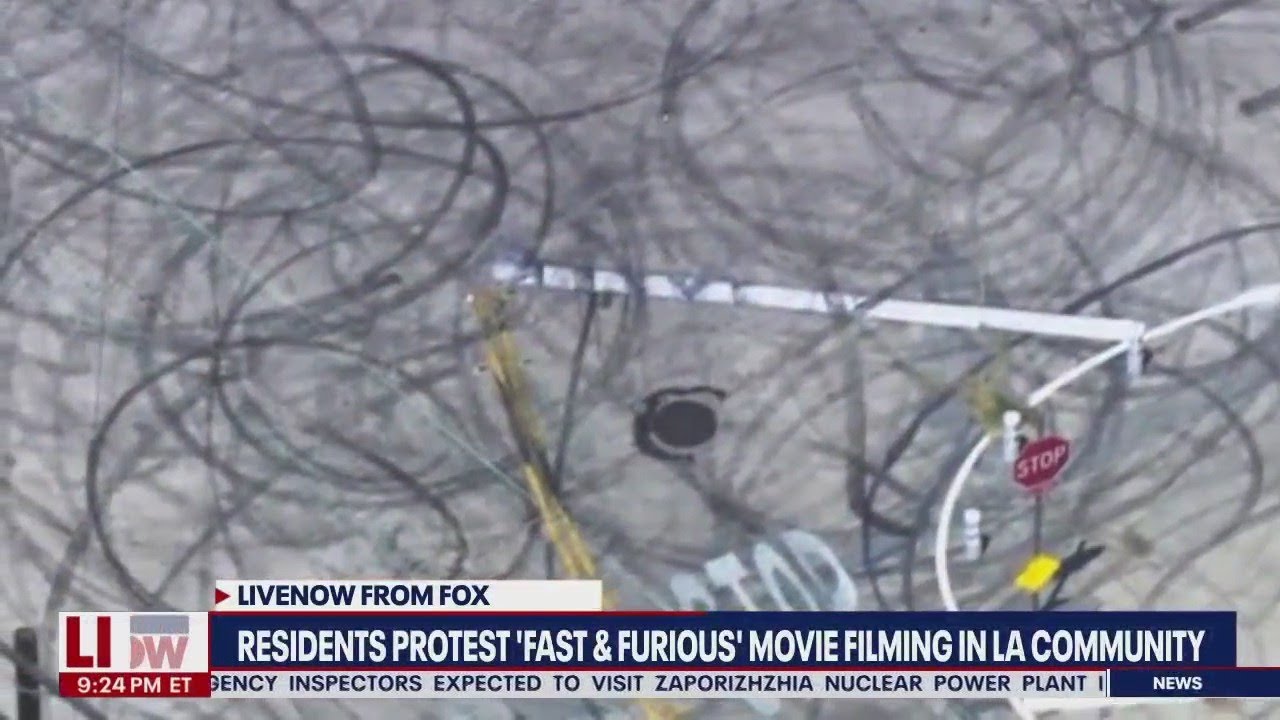 Fast & Furious Frustration: Angry Resident Protest Filming In Los Angeles | Livenow From Fox