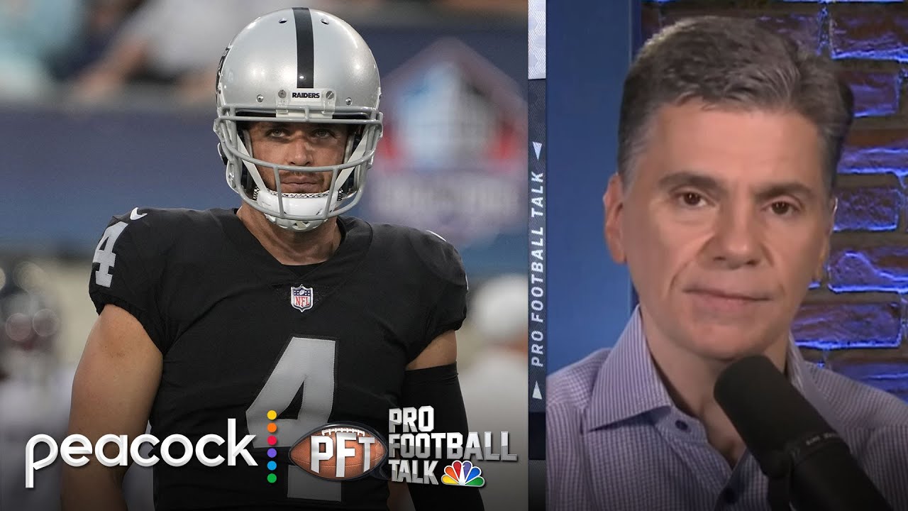 Fill In The Blank: Derek Carr’s Reaction To Tom Brady Raiders Rumor | Pro Football Talk | Nfl On Nbc