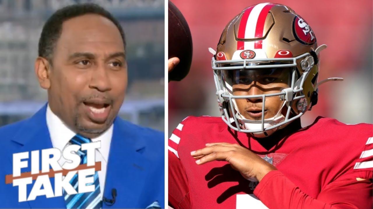 First Take | Stephen A. 100% Believes Qb Trey Lance Can Lead S. F. 49ers To Super Bowl Championship