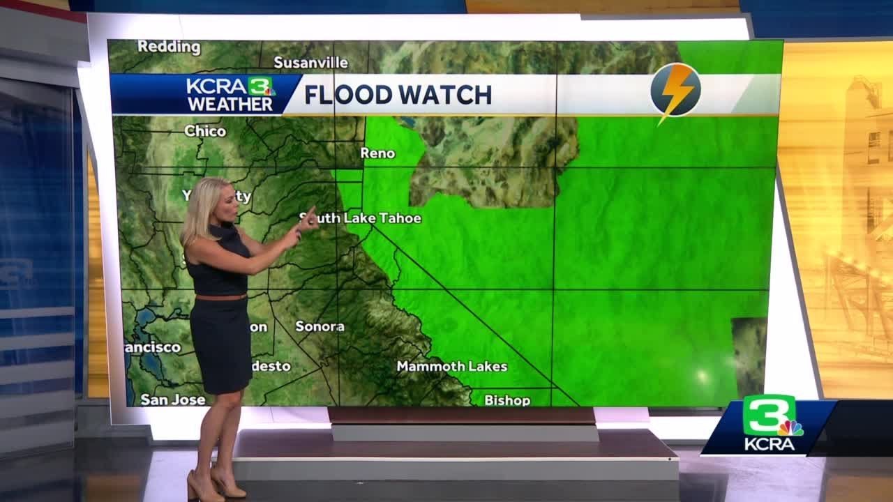 Flash Flood Watch Remains In Place For Parts Of Sierra On Thursday