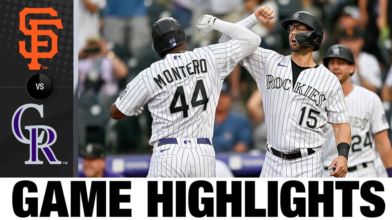 Giants Vs. Rockies Game Highlights (8/19/22) | Mlb Highlights