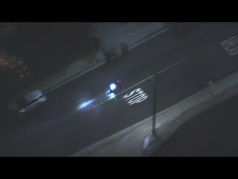 High Speed Police Chase Involving Motorcyclist In Oc