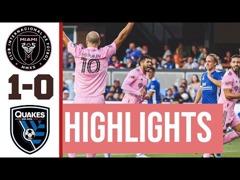 Highlights | Inter Miami Cf Vs San Jose Earthquakes 1 0(urdu Commentary) | United States Mls