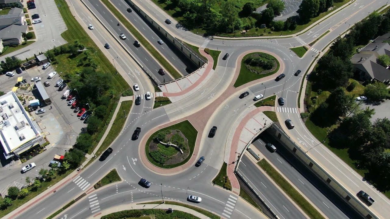 Indiana City Uses Roundabouts To Make Roads Safer While Helping The Environment