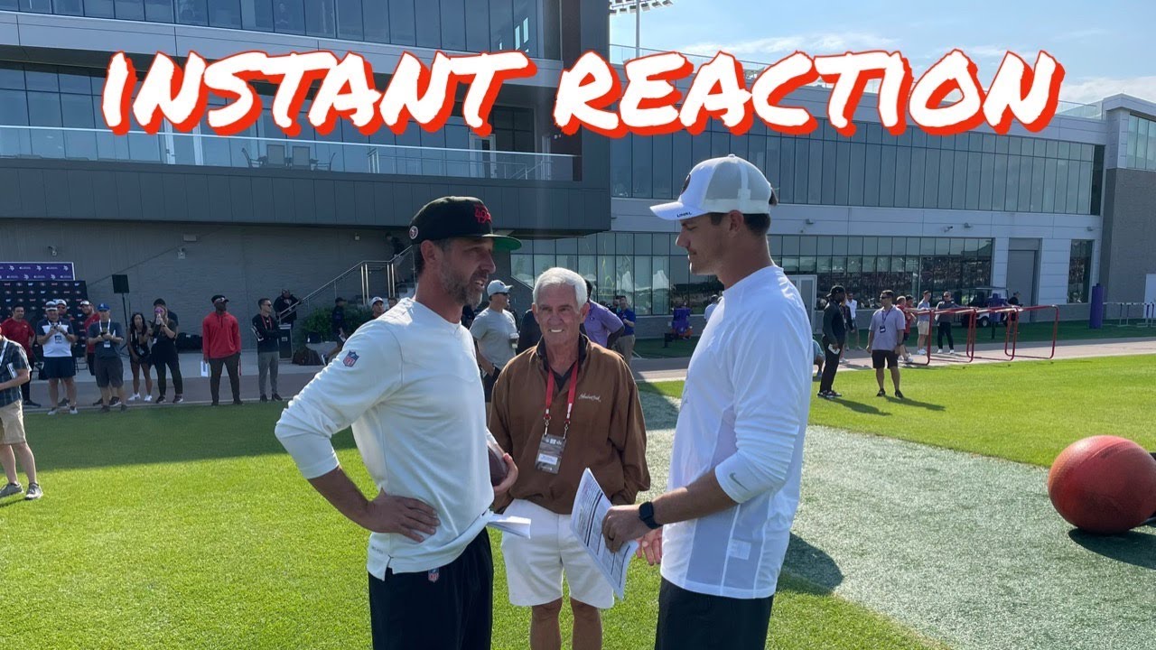 Instant Reaction To Day 1 Of 49ers Vikings Joint Practices