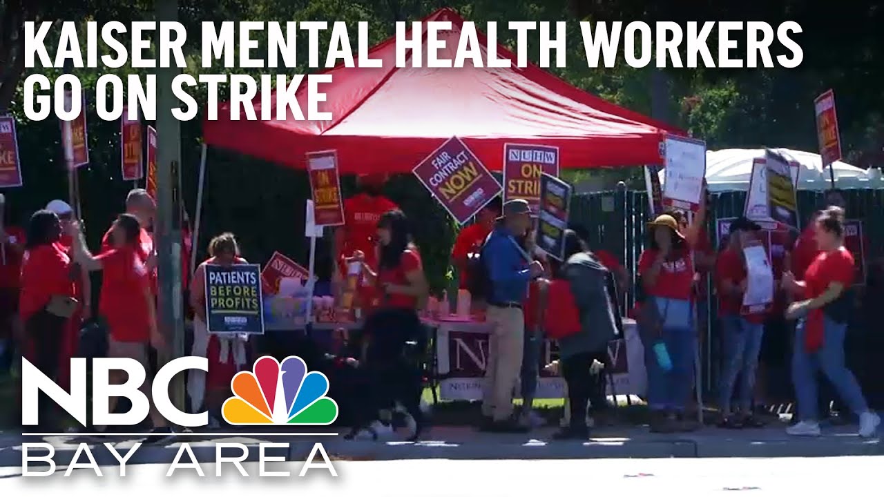 Kaiser Mental Health Workers Go On Strike