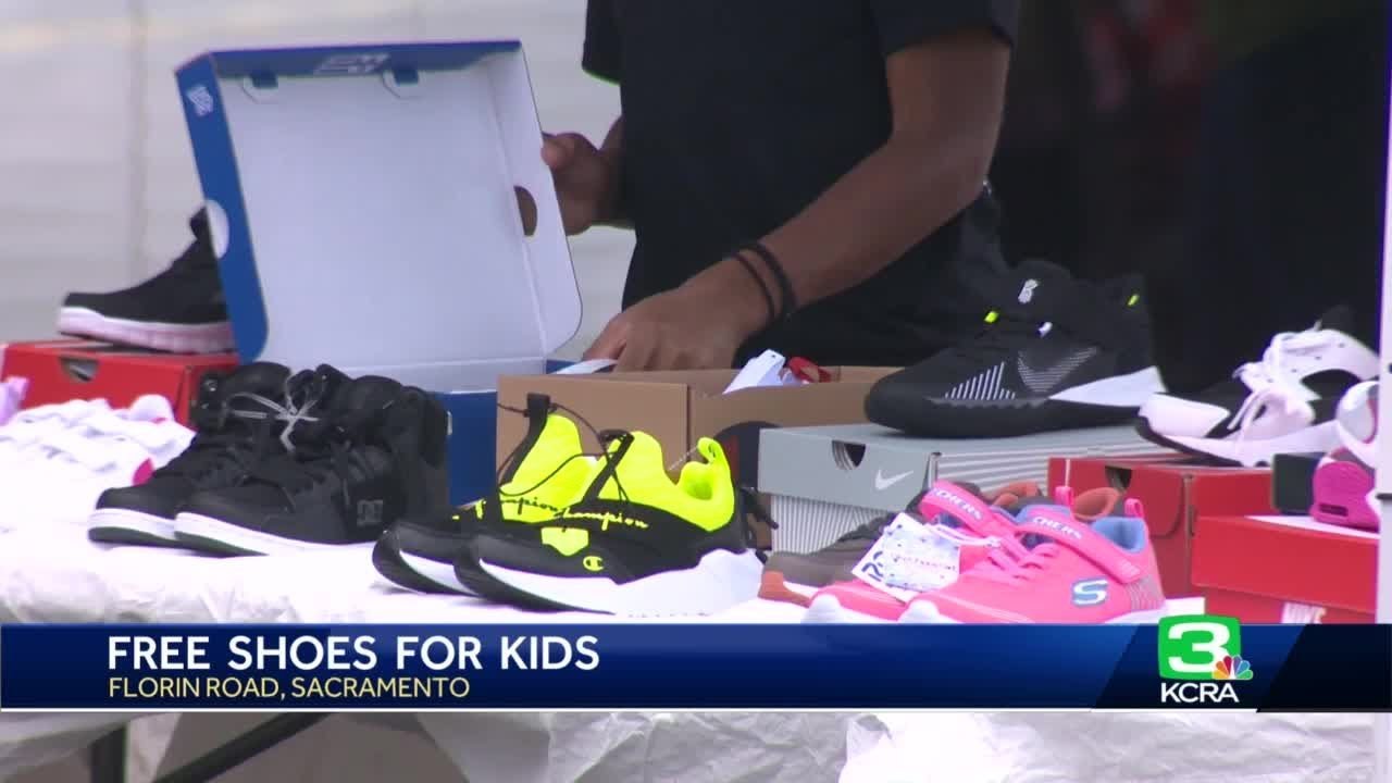 Kids Returning To School Get ‘fresh Kicks’ At Free Sacramento Shoe Giveaway