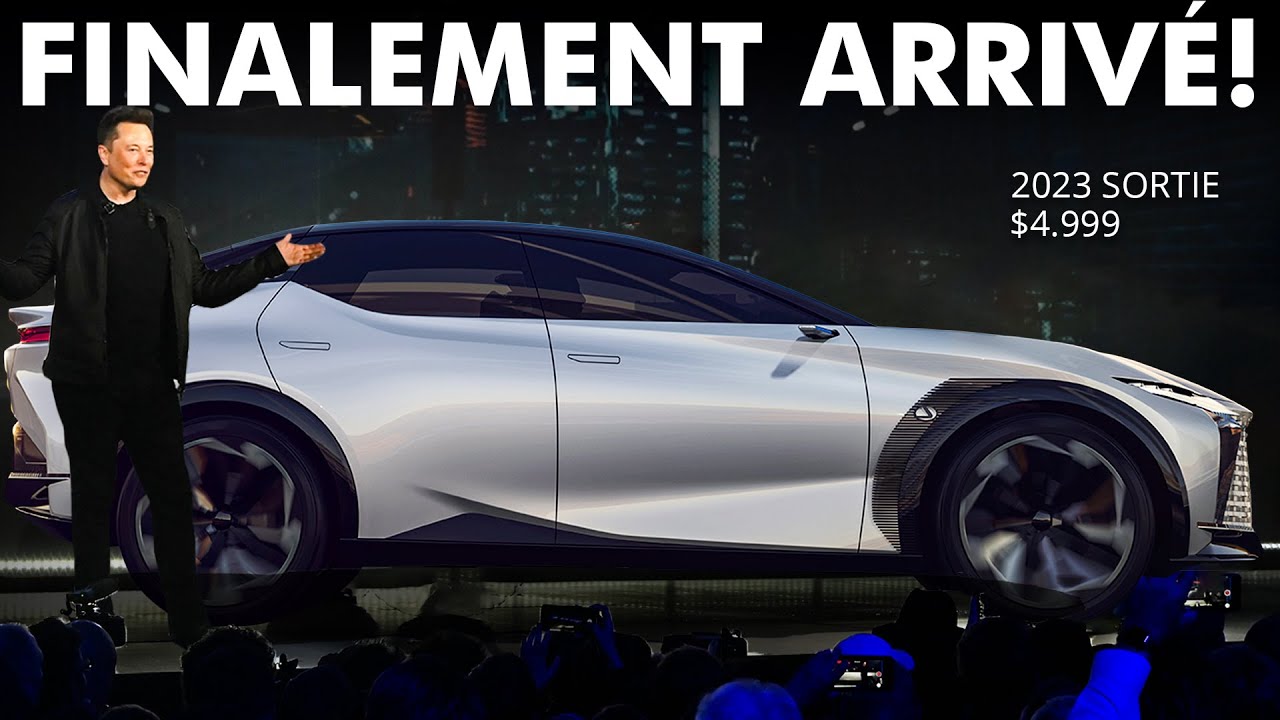 La Toute Nouvelle Voiture La Moins Chère D’elon Musk Choque Toute L’industrie Automobile !