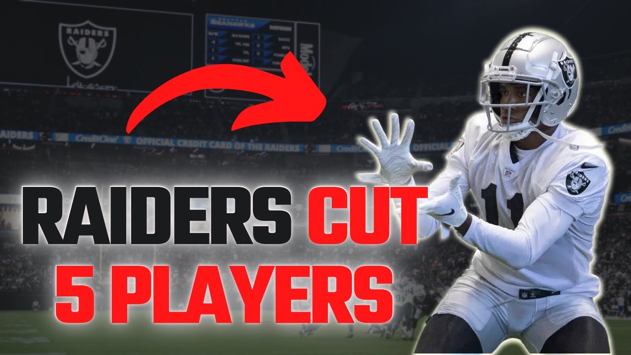 Las Vegas Raiders Cut 5 Players Causing Interesting Position Battles