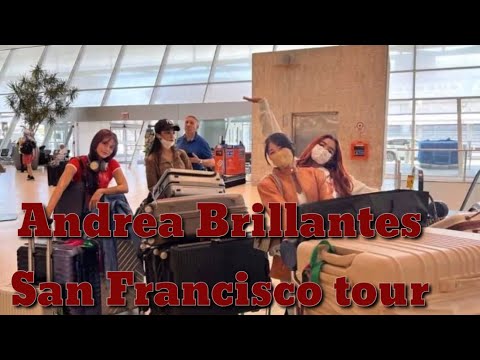 Latest Update:andrea Brillantes Nagtungong San Francisco Kasama Ang Star Magic Team..