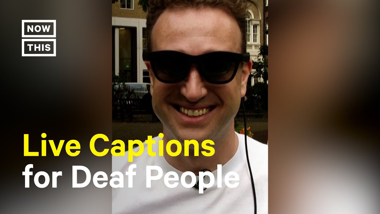Live Caption Glasses Let Deaf People ‘see’ Conversations
