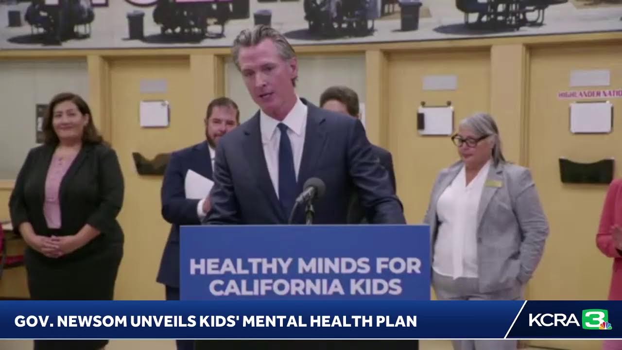 Live | Gov. Gavin Newsom Is Announcing A $4.7b Plan To Support Kids’ Mental Health