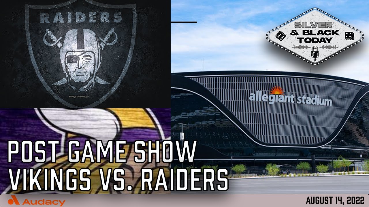 Live Postgame: Las Vegas Raiders Vs. Minnesota Vikings Recap & Reaction