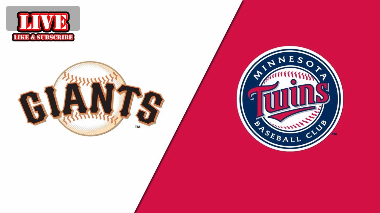 ((live)) San Francisco Giants Vs. Minnesota Twins 🔴 Giants Vs Twins | Mlb Full Game