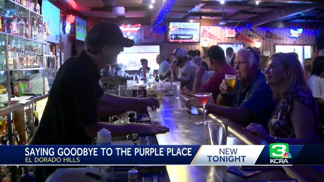 Long Time Patrons Say Goodbye To The Purple Place Bar & Grill