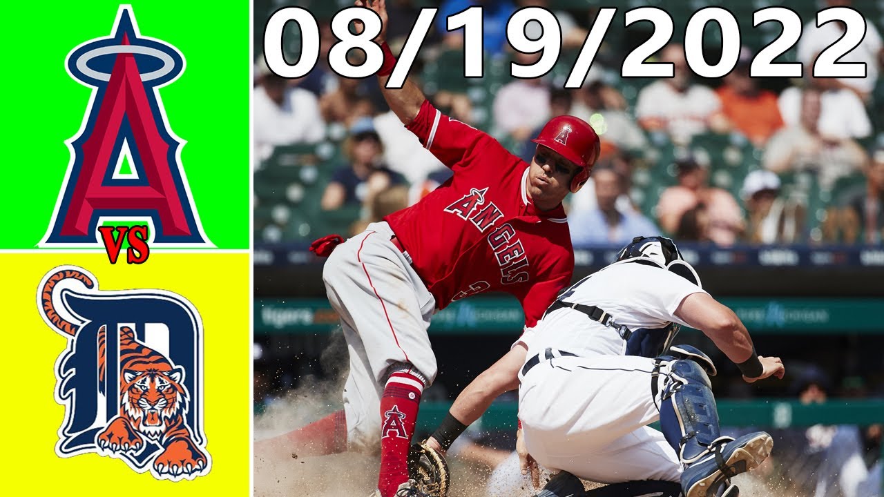 Los Angeles Angels Vs Detroit Tigers 8/19/2022 Full Games Highlights| Mlb Highlights 2022