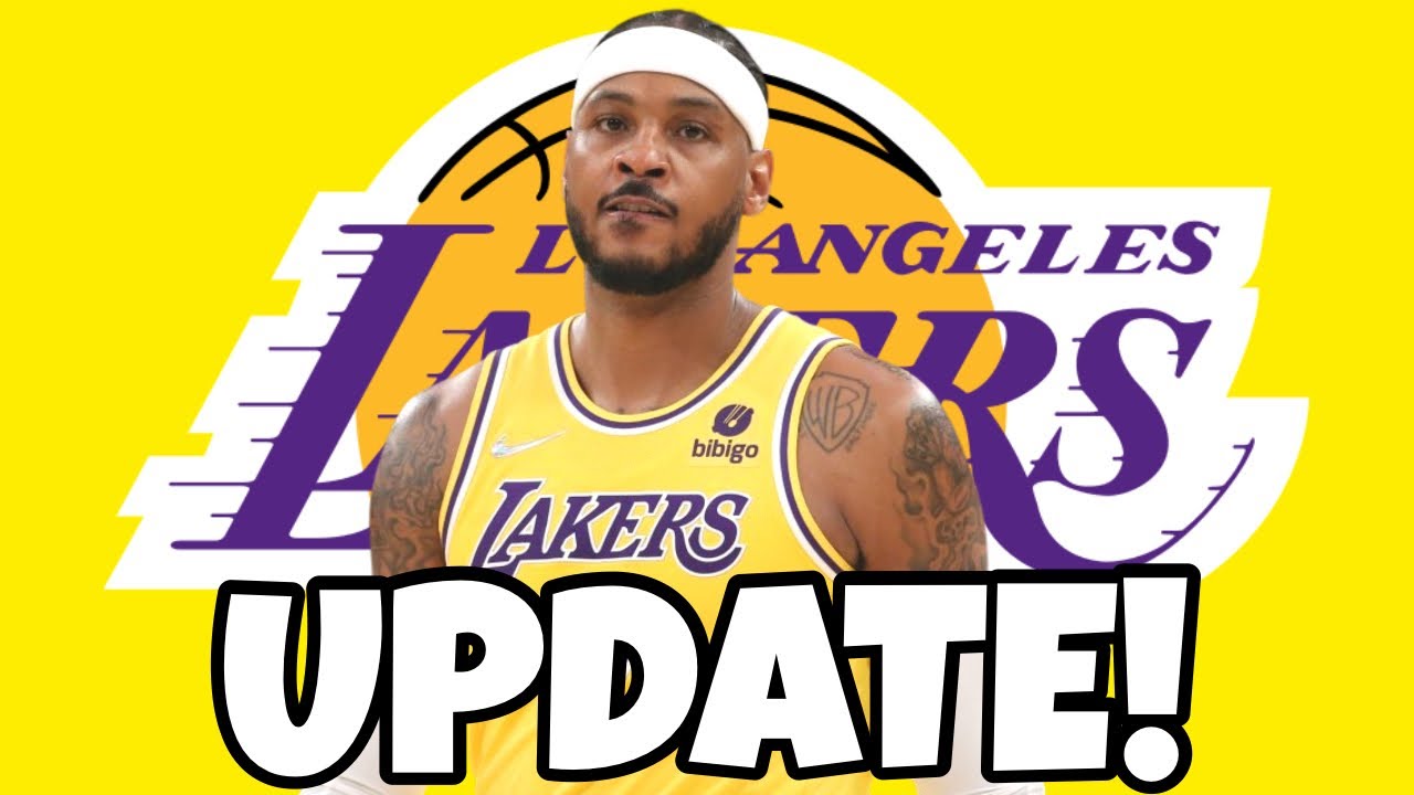 Los Angeles Lakers Re Signing Carmelo Anthony Update! Lakers News & Rumors