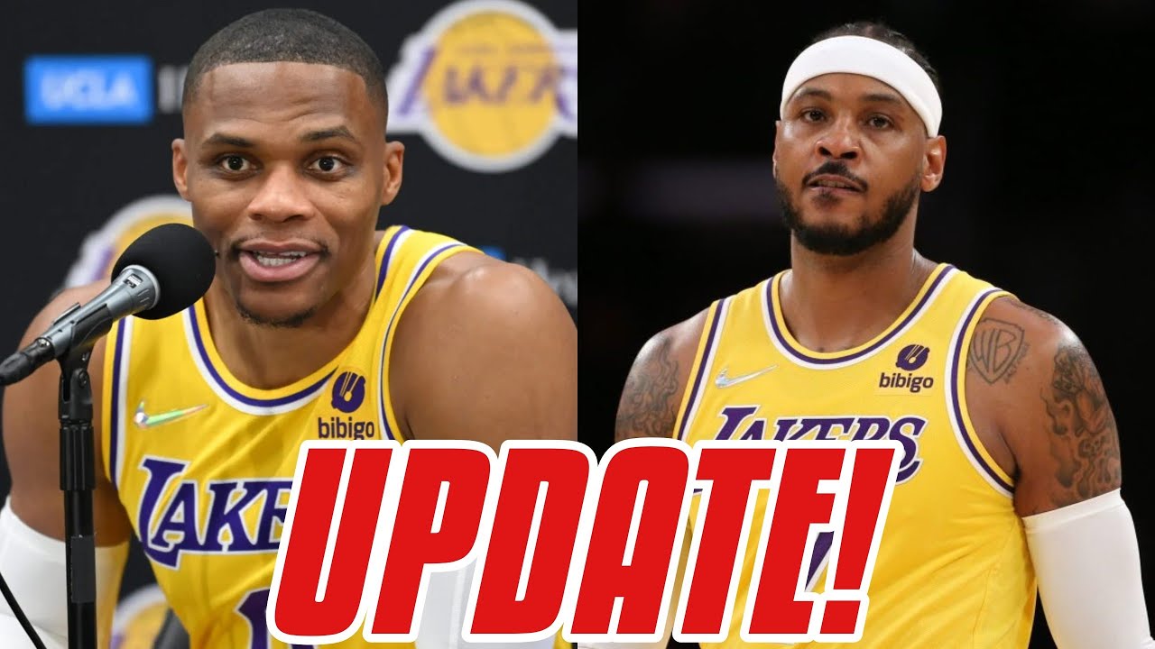 Los Angeles Lakers Russell Westbrook Trade & Carmelo Anthony Re-Signing UPDATE! Lakers News & Rumors 1 Los Angeles Lakers Russell Westbrook Trade & Carmelo Anthony Re Signing Update! Lakers News & Rumors