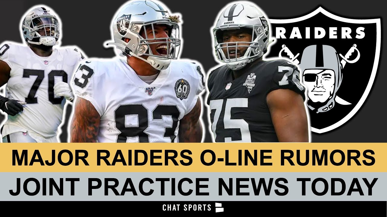 Major Raiders Rumors On Alex Leatherwood, Darren Waller, Brandon Parker + Joint Practice News Today