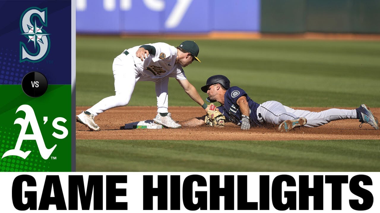 Mariners Vs. A’s Game Highlights (8/20/22) | Mlb Highlights