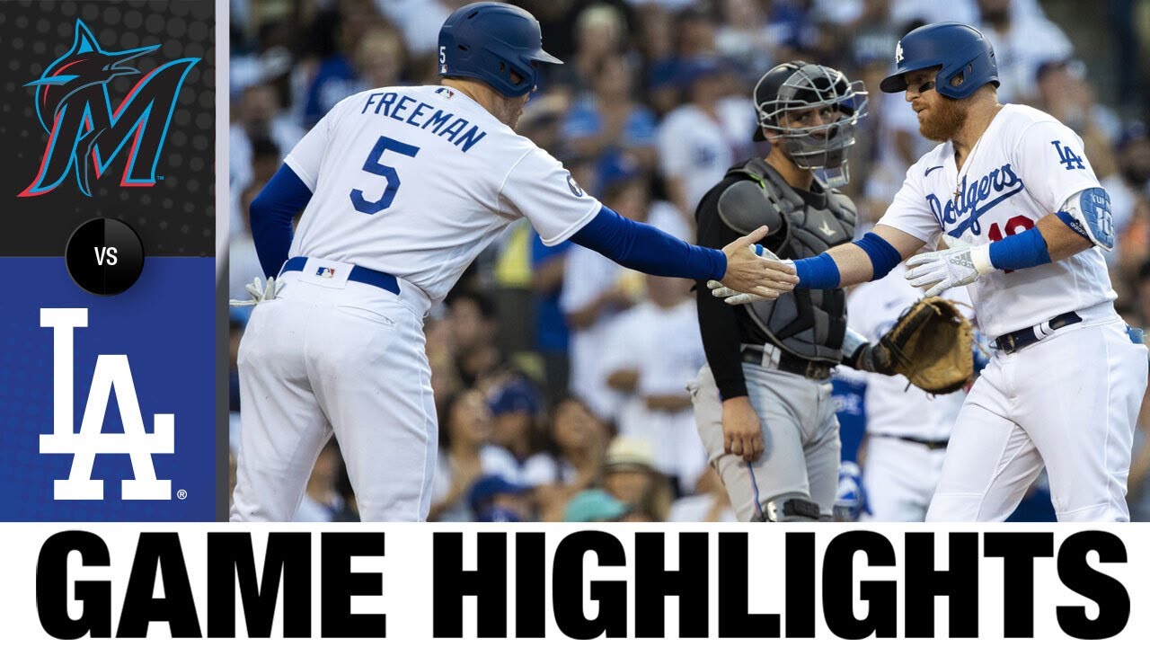 Marlins Vs. Dodgers Game Highlights (8/20/22) | Mlb Highlights