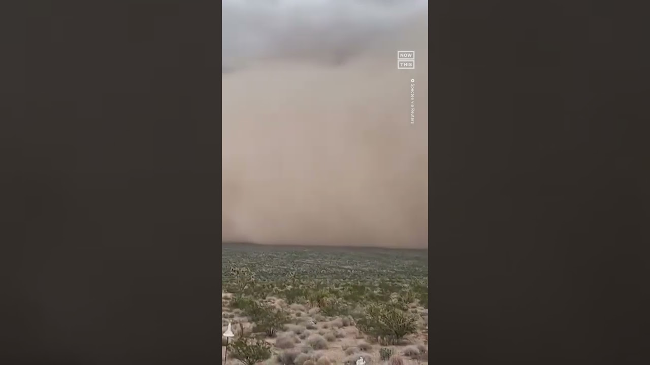 Massive Dust Storm Hits Arizona’s Gold Basin