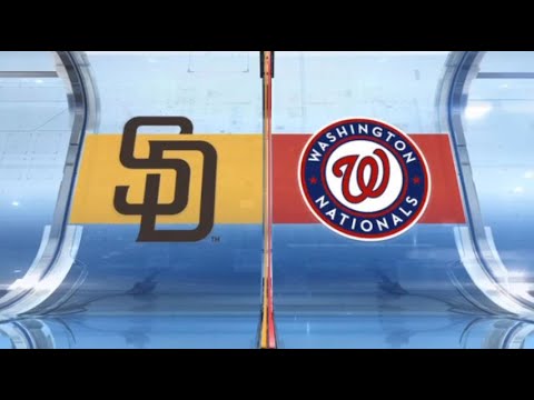 Mlb Highlights | San Diego Padres Vs. Washington Nationals – August 12, 2022