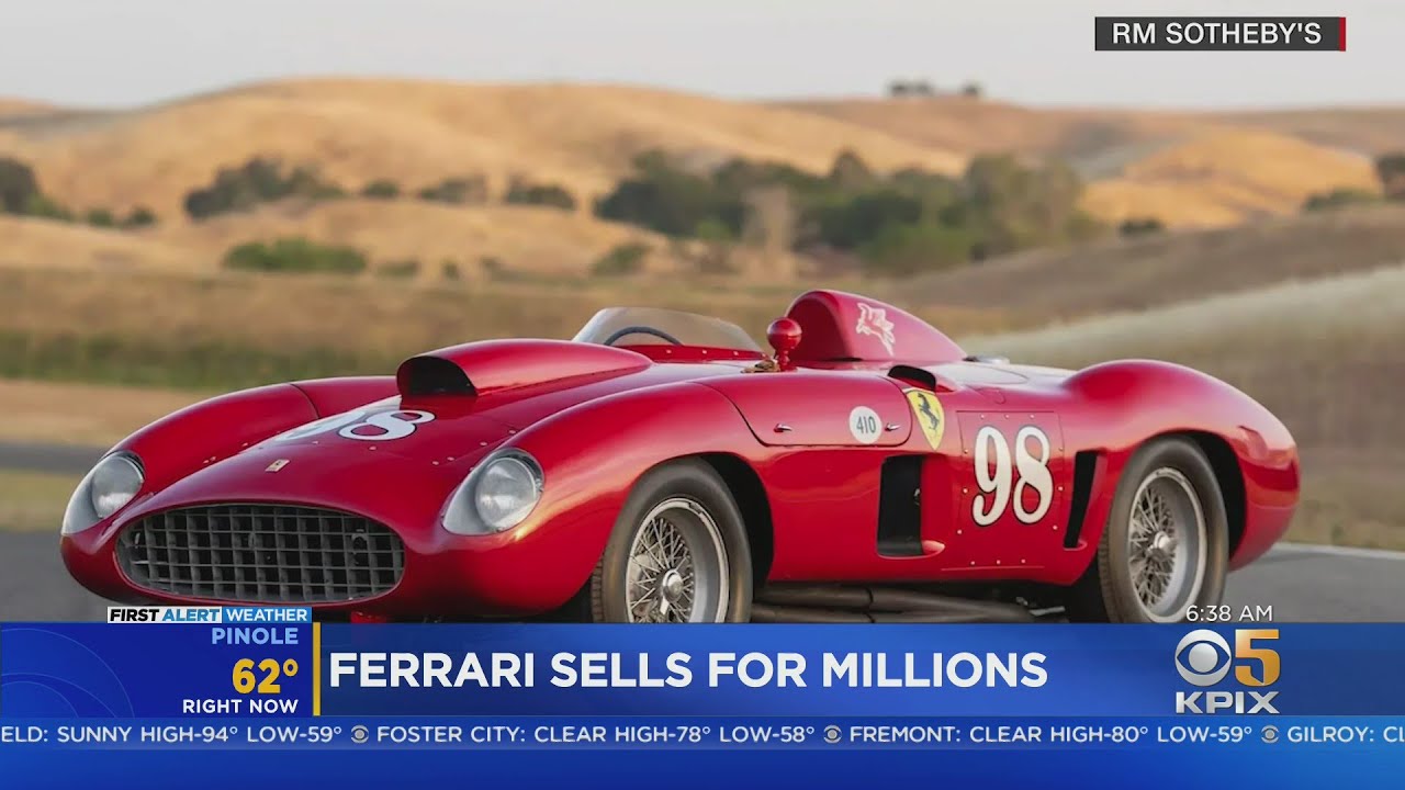 Monterey Car Week: Historic Ferrari Sells For Millions At Car Week Auction