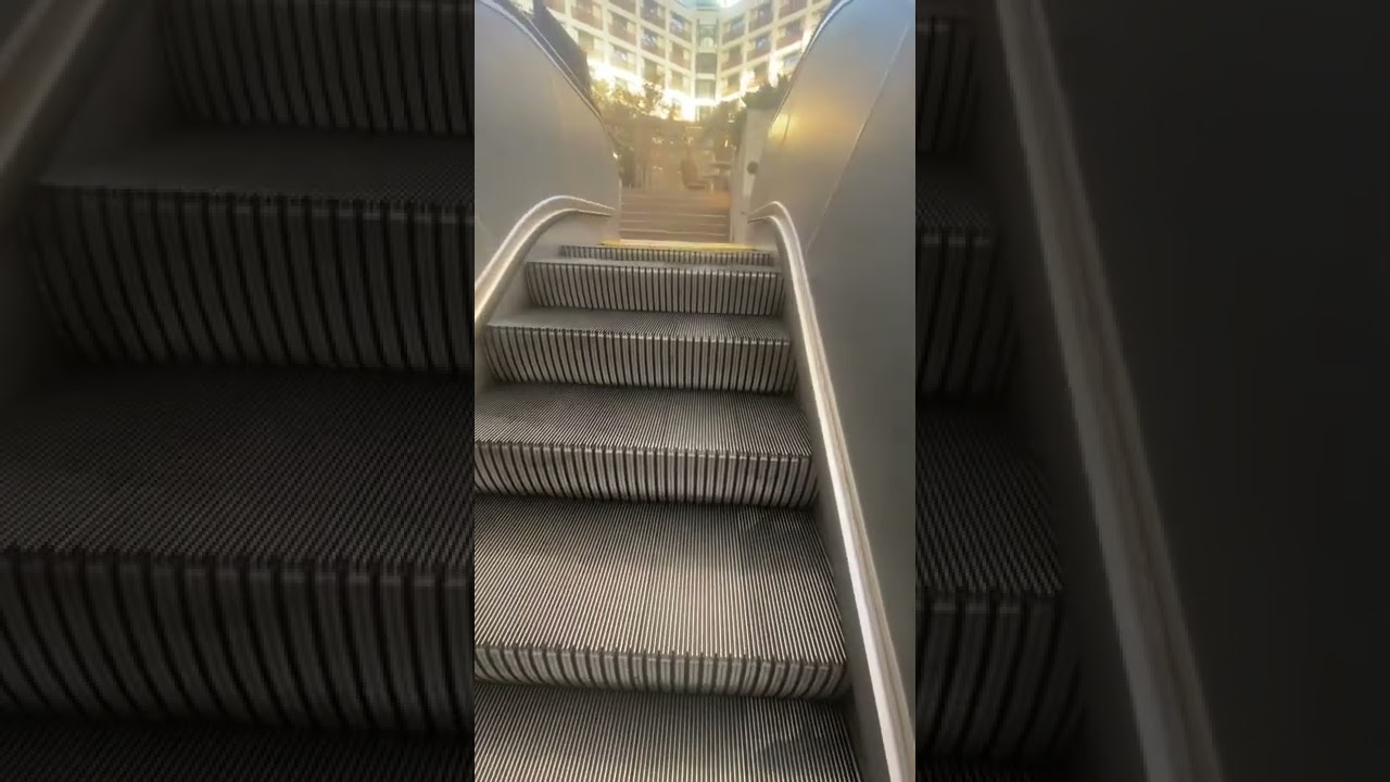 Montgomery Escalators At Hyatt Regency San Francisco Airport, Burlingame, Ca