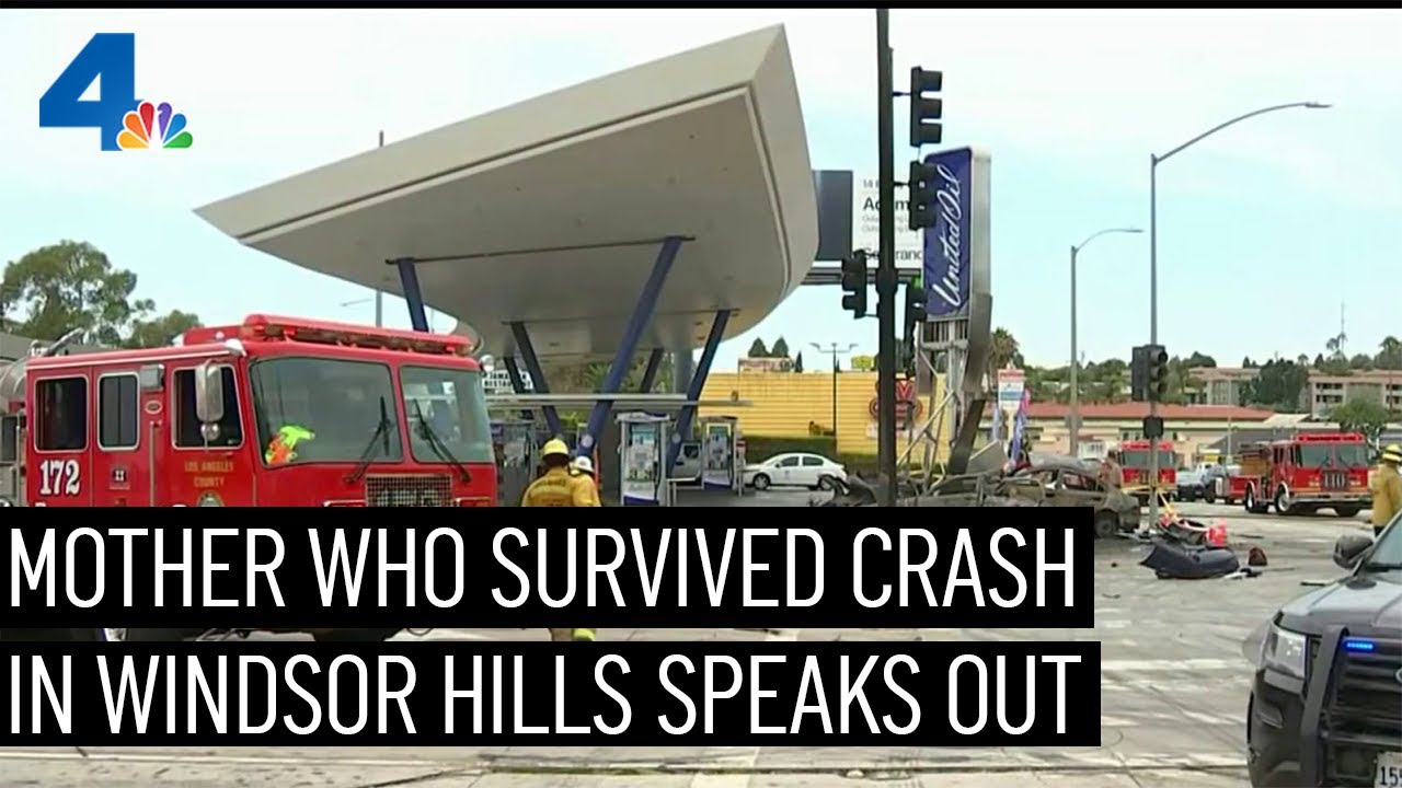 Mother Who Survived Windsor Hills Crash Speaks Out | Nbcla