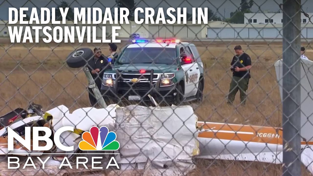 Multiple Fatalities Reported After 2 Planes Collide Midair At Watsonville Airport