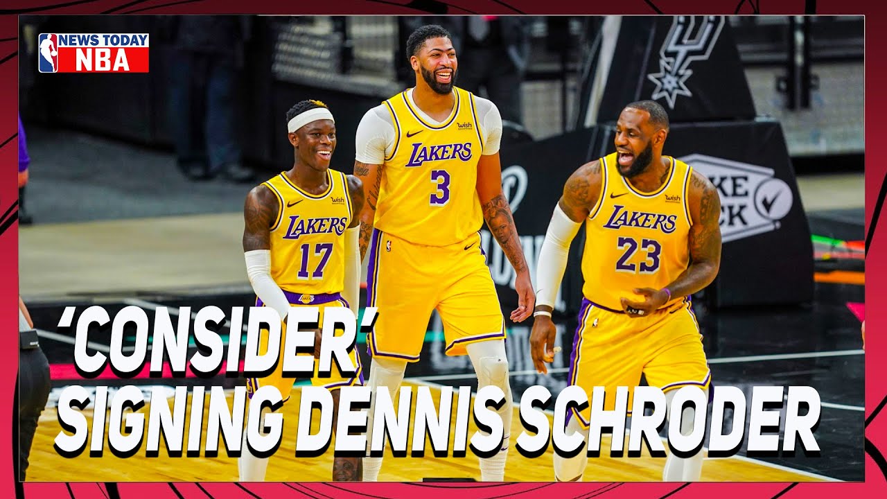 Nba News Today 🔴 Nba Rumors: Los Angeles Lakers May ‘consider’ Signing Dennis Schroder ❗️❗️