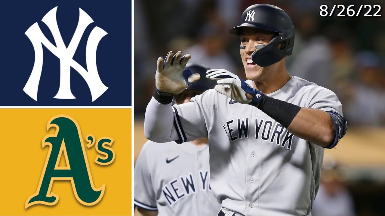 New York Yankees @ Oakland A’s | Game Highlights | 8/27/22