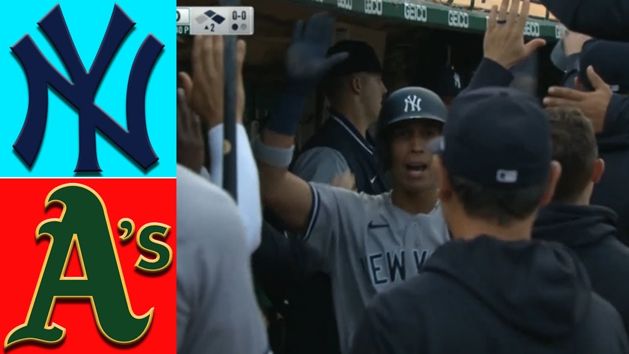 New York Yankees Vs Oakland Athletics 8/25/22 Game 1&2 Mlb Highlights | Mlb Highlights August 25