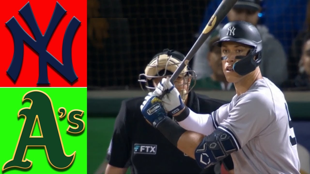 New York Yankees Vs Oakland Athletics 8/25/22 Game 4&5 Mlb Today Highlights | Mlb Highlights 2022