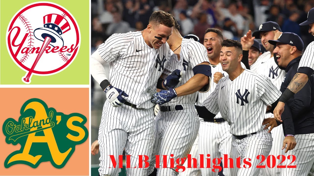 New York Yankees Vs Oakland Athletics Full Highlights Hd | August 25, 2022 | Mlb Highlights