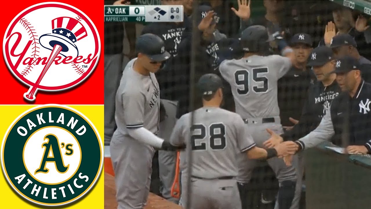 New York Yankees Vs Oakland Athletics 08/25/2022 Mlb Today Highlights | Mlb Highlights August 25