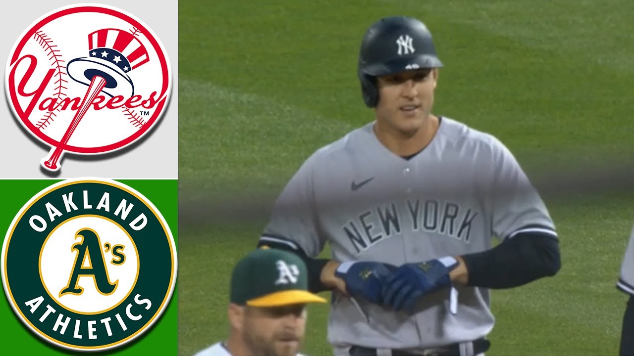 New York Yankees Vs Oakland Athletics 08/25/2022 Game 2+3 Mlb Today Highlights | Mlb Highlights