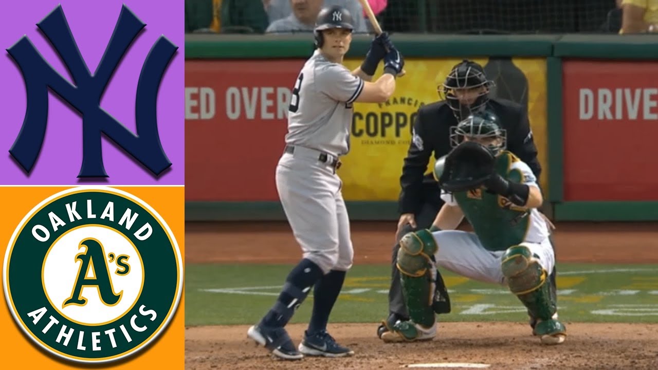 New York Yankees Vs Oakland Athletics 08/26/2022 Game 3+4 Highlights | Mlb Highlights Season 2022