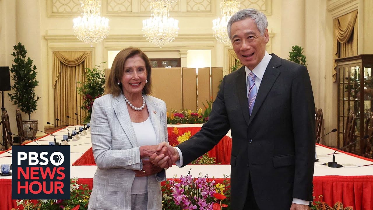 News Wrap: Pelosi Begins Asian Tour With Stop In Singapore