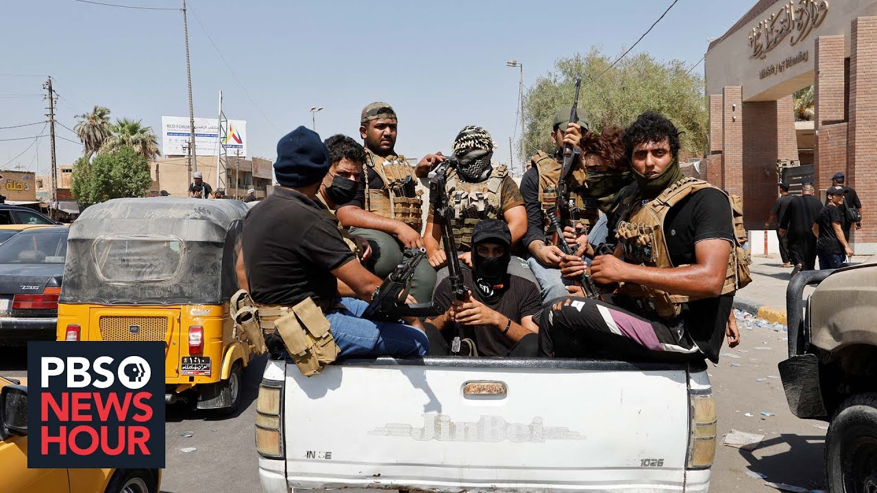 News Wrap: Violence In Iraq Kills Dozens, U.s. Says Iran Tried To Steal Its Drone