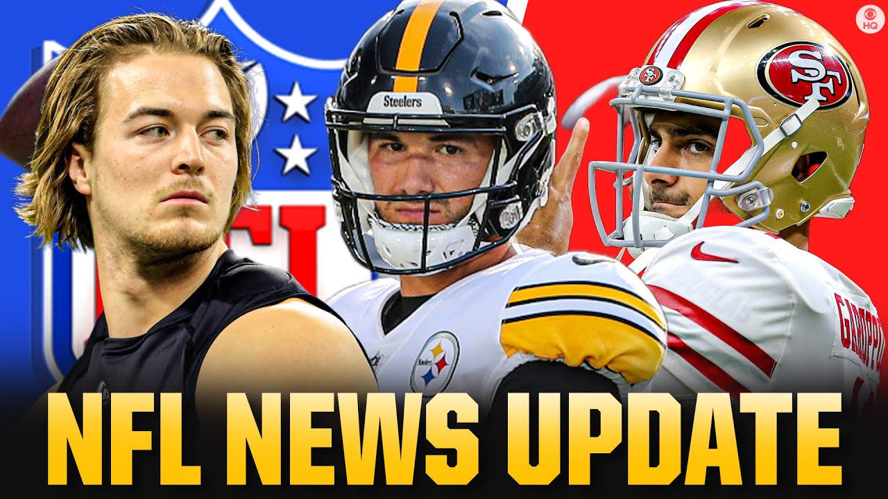 Nfl News Update: Steelers Undecided On Qb1, Jimmy G Remains On 49ers Roster + More | Cbs Sports Hq