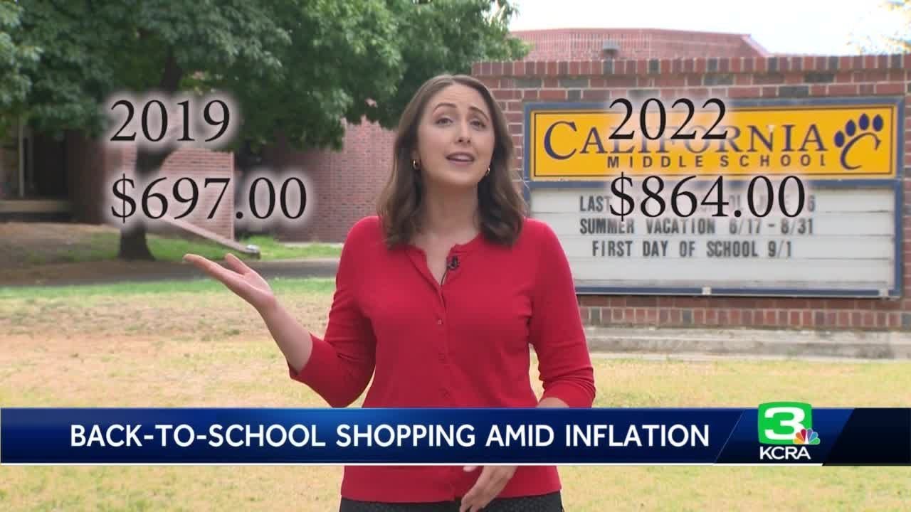 Northern California Families Plan For Back To School Shopping Amid Inflation