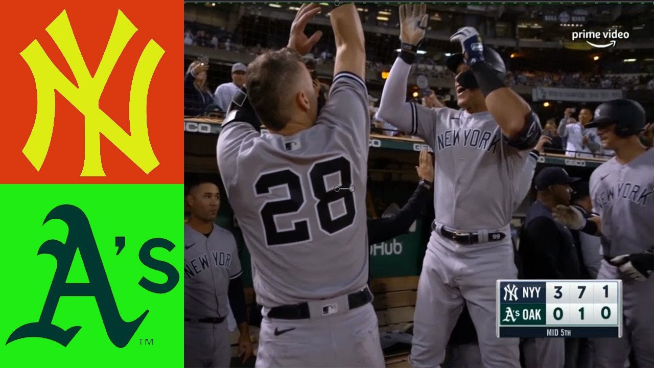 Ny.yankees Vs O.athletics (8/26/2022) Game Highlights | Mlb Highlights August 26, 2022